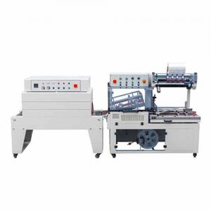 QL5545 Automatic L-type sealer+ BS-D4520 shrink packaging machine